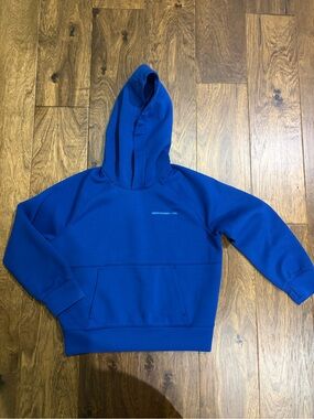 abercrombie Kids Size 7/8 Royal Blue Hooded Sweatshirt